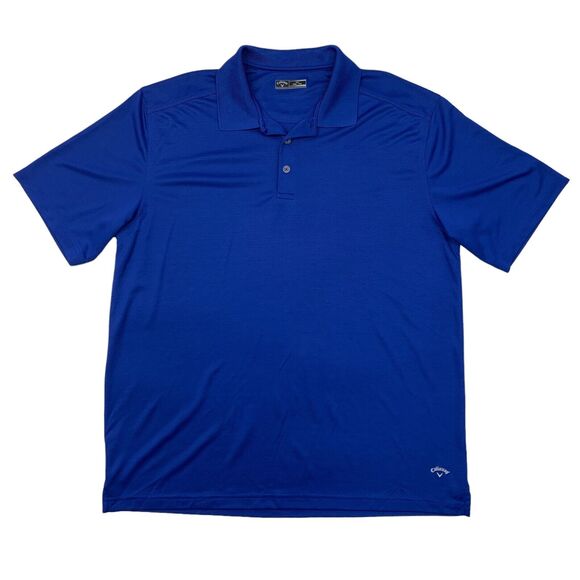 Callaway Polo Shirt Mens XXL 2XL Harbor Short Sleeve Collared Performance Golf - Picture 1 of 10